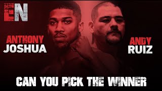 Ruiz vs Joshua 2  Fernando Guerrero on location [upl. by Anrahs]