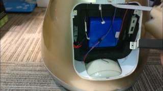 Tutorial of Sanbot Robot Battery [upl. by Pacien]