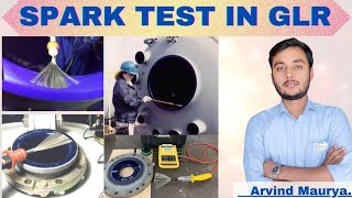 Spark test in GLR  glass lined reactor spark test How to repair glrglr reactorrasayanclasses [upl. by Neiv42]