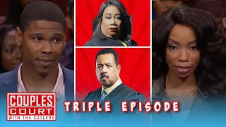 Triple Episode Man Is Determined To Prove He Is Faithful  Couples Court [upl. by Kessel]