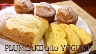 PLUMCAKE RICETTA  PLUMCAKE ALLO YOGURT [upl. by Abbi]