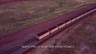 Pilbara Australia  iron ore train [upl. by Yaron]