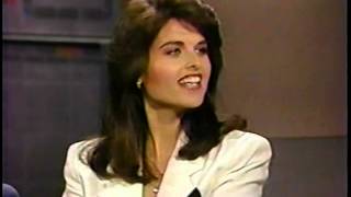 Maria Shriver  David Letterman Show 1989 [upl. by Ahsytal]