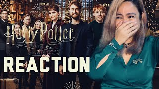 HARRY POTTER 20TH ANNIVERSARY RETURN TO HOGWARTS REACTION I am all cried out [upl. by Jari]