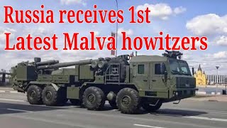 Russia gets 1st batch of advanced latest Malva howitzers [upl. by Eirrab]