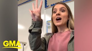 Meet the most energetic TikTok teacher ever [upl. by Belloir]