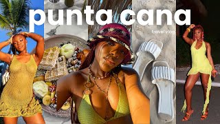 PUNTA CANA TRAVEL VLOG  Girls Trip Excursions Nightlife Dominican Republic🌴  Stephanie Moka [upl. by Combs763]