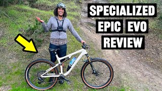 2021 Specialized Epic EVO SWorks Review Santa Cruz Adventure [upl. by Nedak310]