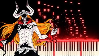 How To Play BLEACH — VASTO LORDE Theme Synthesia Piano Tutorial  2023  REUPLOAD [upl. by Aslam]