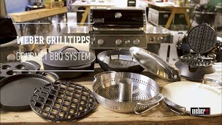 Weber Grill  Grilltipps  Gourmet BBQ System [upl. by Robbert]