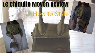 Jacquemus Le Chiquito Moyen Review  How to Style [upl. by Ettezel]