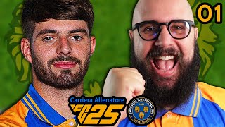 MISTER TIRLOSS VOLA in INGHILTERRA PRIMA CARRIERA di FC 25  Carriera Shrewsbury FC 25 [upl. by Lawford]