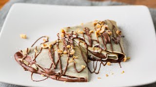 Crepes alla Nutella  Niente da aggiungere [upl. by Gayelord]