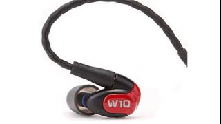 Westone W10 Single Driver Universal Fit Noise Isolating Earphones 78501 [upl. by Odlaner]