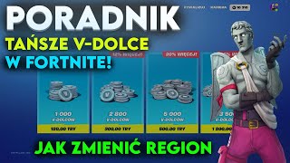 JAK ZMIENIĆ REGION NA EPIC GAMES ORAZ JAK KUPOWAĆ TANIO GRY ORAZ VDOLCE PORADNIK 2024 [upl. by Lovato]