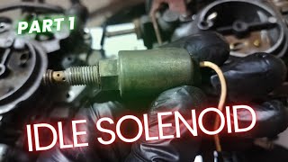 IDLE SOLENOID PART 1 [upl. by Enicar]