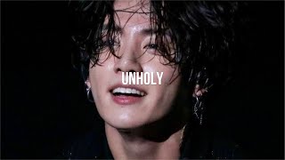 JEON JUNGKOOK  FMV  UNHOLY [upl. by Hotze]