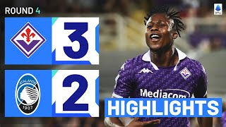 FiorentinaAtalanta 32  A fivegoal thriller in Florence Goals amp Highlights  Serie A 202324 [upl. by Mikol]