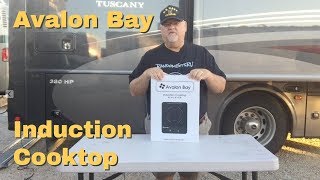 Perfect for the RV  Avalon Bay Induction Cooktop IC100B  FullTime RV Life [upl. by Biggs]