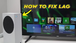 Xbox Series XS How to Fix Lag Speed up your console [upl. by Nesnah611]