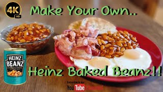 How To Make Your Own Heinz Baked Beans UK Style  Homemade Tutorial [upl. by Griz]