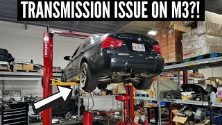 IS THE TRANSMISSION BROKEN ON THE M3  2011 BMW M3 E90 Build abcgarage [upl. by Lledner575]