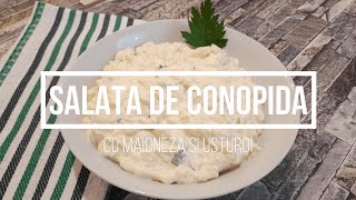 Salata de Conopida cu Maioneza si Usturoi  Reteta simpla si rapida de salata cu conopida [upl. by Enelrahc760]