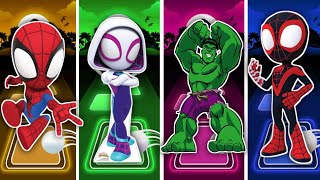 Marvel Venom Cartoon 🆚 Ironman 🆚 Spiderman🆚 Hulk🆚 Miles Morales💥💫 Who Is Stronger 💪⁉️ [upl. by Gardas]