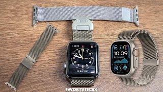 Apple made Watch Ultra 2 Milanese Loop for APPLE WATCH 3 ❓❓❓ [upl. by Aihsenod879]