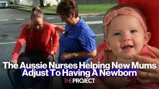 The Aussie Nurses Helping New Mums Adjust To Having A Newborn [upl. by Towers]