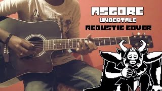 UNDERTALE ASGORE  Acoustic Guitar CoverRemix by Streetwise Rhapsody [upl. by Atiuqrahc402]