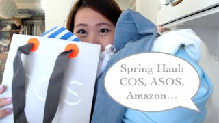 Haul Spring Asos BCBG COS and more [upl. by Nrobyalc273]