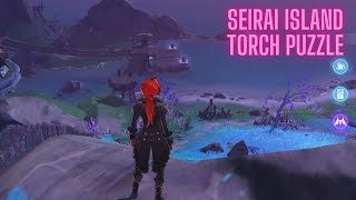 Genshin Impact 21 Seirai Island Torch Puzzle [upl. by Ancelin]