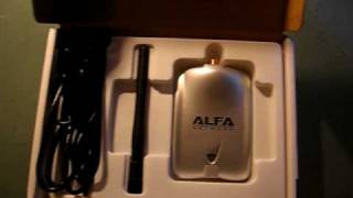 Alfa ALFA Network AWUS036H  500mW USB WLAN [upl. by Allehcram]