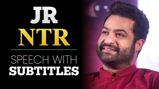 MUST WATCH🔥👌 NTR Superb Speech in 7 Languages  Jr NTR Speaks in Multiple Languages  Filmylooks [upl. by Nolur]