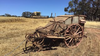 Harvesting the way we did in 1905 [upl. by Laaspere]