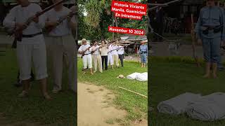 Historia Viviente Manila Recruits reenactment reenactors intramuros fortsantiago [upl. by Neuburger]