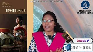 Malayalam Sabbath School Lesson 9 Living Wisely Mrs Neena Nishaj [upl. by Wilma859]