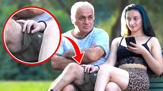 🔥Extreme TOUCHING Prank Teen girl and old man  Best of Just For Laughs 😲🔥💃 [upl. by Cardie691]