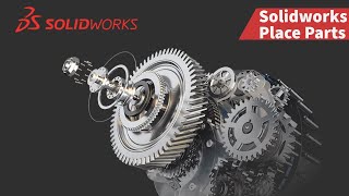 62 Placing Parts in Assembly  Solidworks Tutorials [upl. by Haym327]