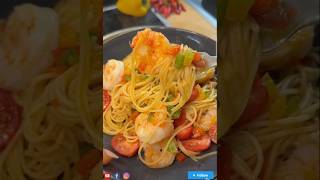 Easy Shrimp Pasta Recipe food foodlover foodlover ytvideo ytshortsvideo ytviral yummy [upl. by Celine321]