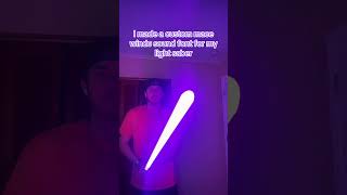 I Made a Custom Mace Windu Sound Font for my lightsaber [upl. by Bakerman]