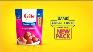 Gits wishes happy Gudi Padva 12 secs  Gits Gulab Jamun  Swaad Wahi Pehchaan Nayi New pouch pack [upl. by Artep714]