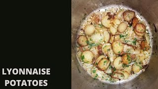 Lyonnaise Potatoes the EASIEST side dish  Alex Wojciak [upl. by Erlin212]