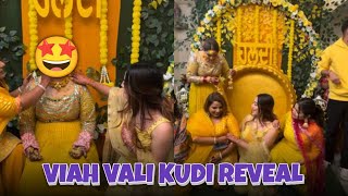 VIAH WALI KUDI REVEAL FINALLY 🥳 narulasimrans [upl. by Sumetra]