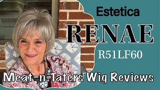 Estetica RENAE in R51LF60  Yes its another Renaebut in GRAY  MeatnTaters Wig Reviews [upl. by Krisha]