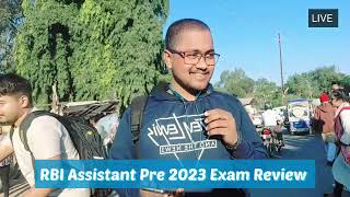 RBI Assistant Prelims Exam Analysis 2023  RBI Assistant Exam Review 2023 Pre  Asked Questions [upl. by Anaic469]