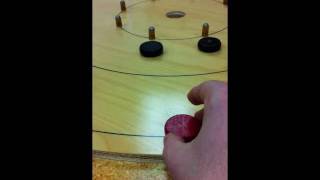 Crokinole Trick Shot  Squeeze Theorem [upl. by Kala]