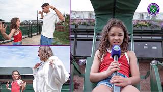 Alcaraz Gauff Raducanu and More Interviewed Like Never Before 😄  Wimbledon Youngest Reporter [upl. by Barnaby]