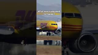 DHL 737400 crash flight 5960… aviation avgeek planecrashes aviationaccidents [upl. by Carolyne]